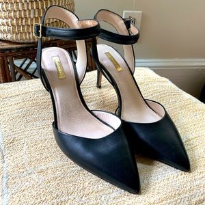 Louise et Cie Black Pointed Toe Pump